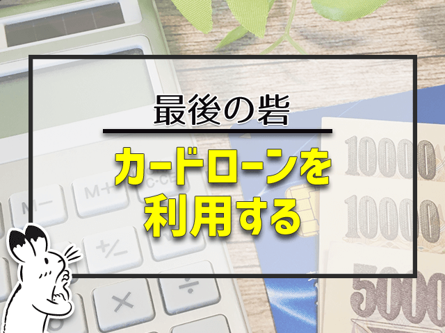 カードローンを利用する