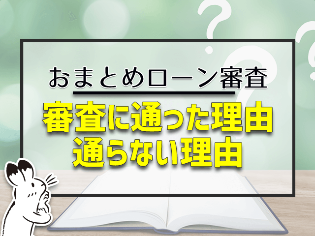 審査に通った理由、通らない理由